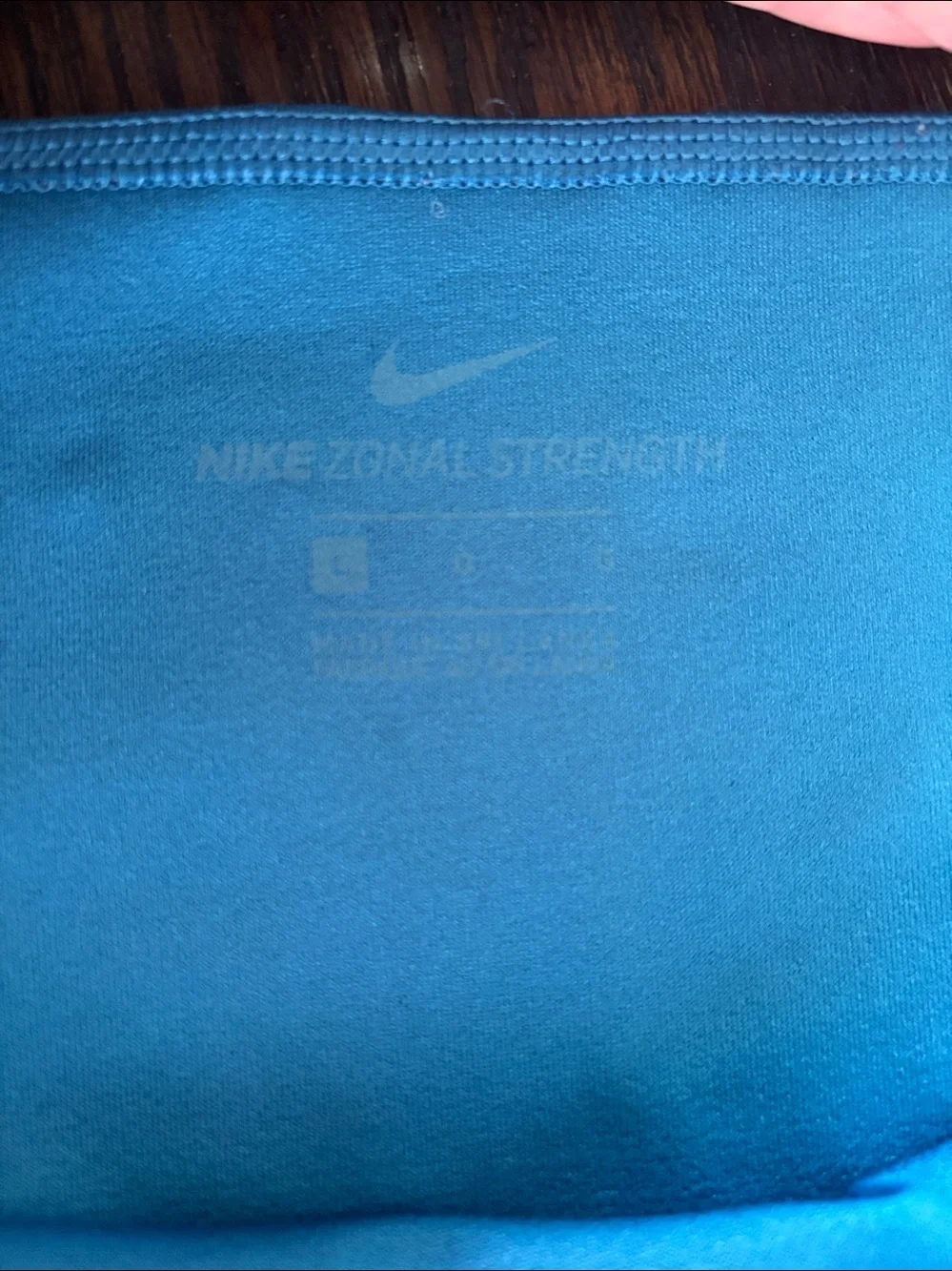 Nike zonal strength compression training tights space blue